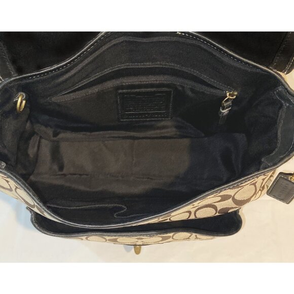 Coach vintage Legacy Signature turnlock Ali Flap Shoulder Bag hobo - Picture 9 of 10